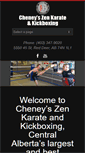 Mobile Screenshot of cheneykarate.com